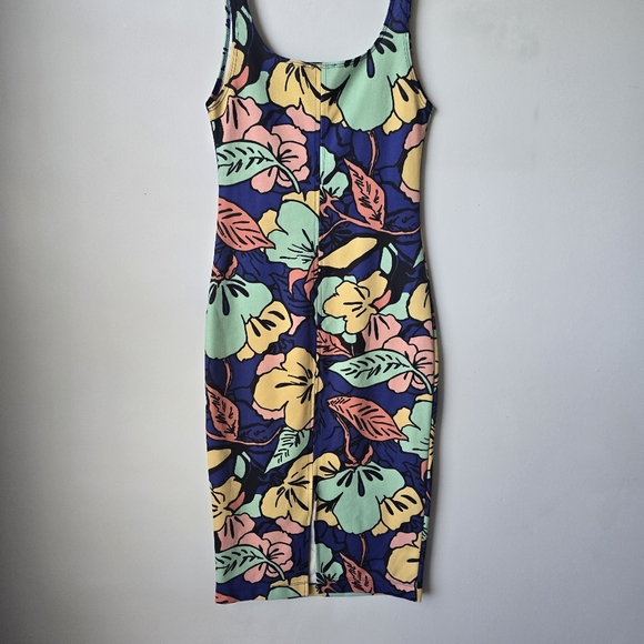 Zara Trafaluc Floral Sleeveless Dress - Multicolor S - Picture 4 of 7